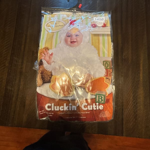 InCharacter Cluckin' Cutie Infant Costume Chicken
