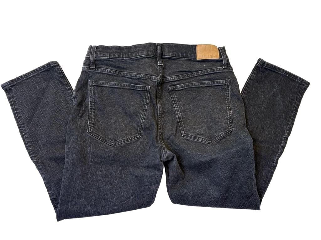 Madewell The Mid-Rise Perfect Vintage Jean Size 31 Black Denim 5