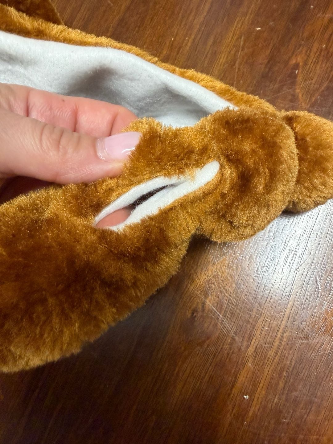 Youth Plush Moose Laplander Animal Hat with Antlers Brown Child 8