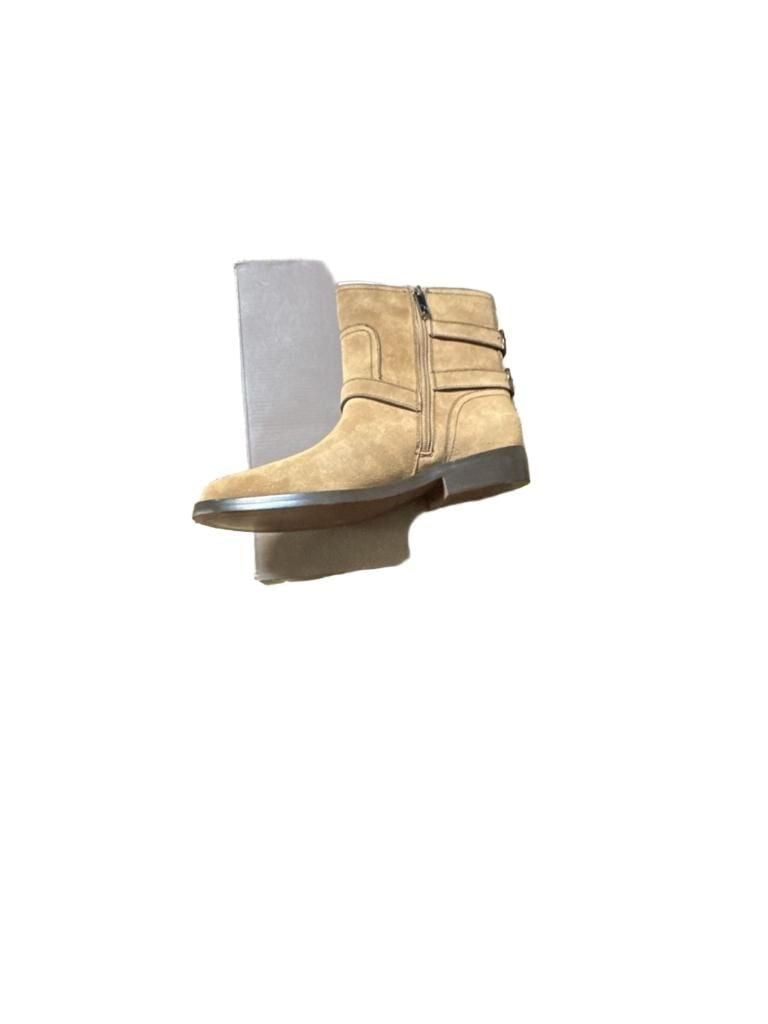 Franco Sarto Women’s Boots Prina, Tuscan Taupe Beige Suede, 10 M 3
