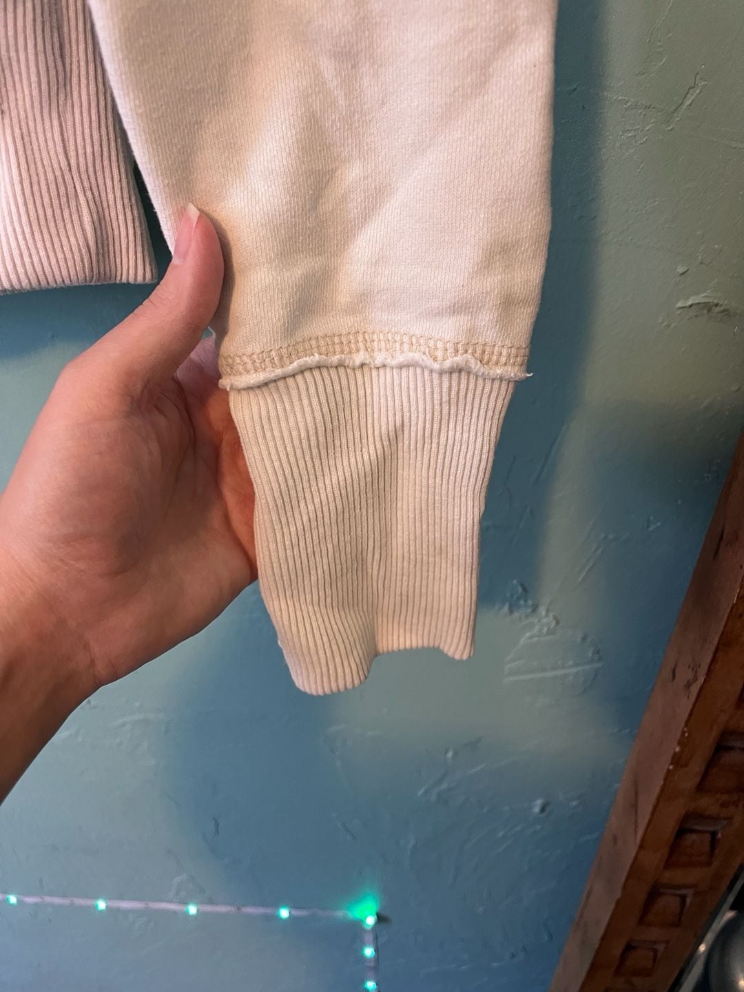 American Eagle Outfitters Hoodie Cream 7