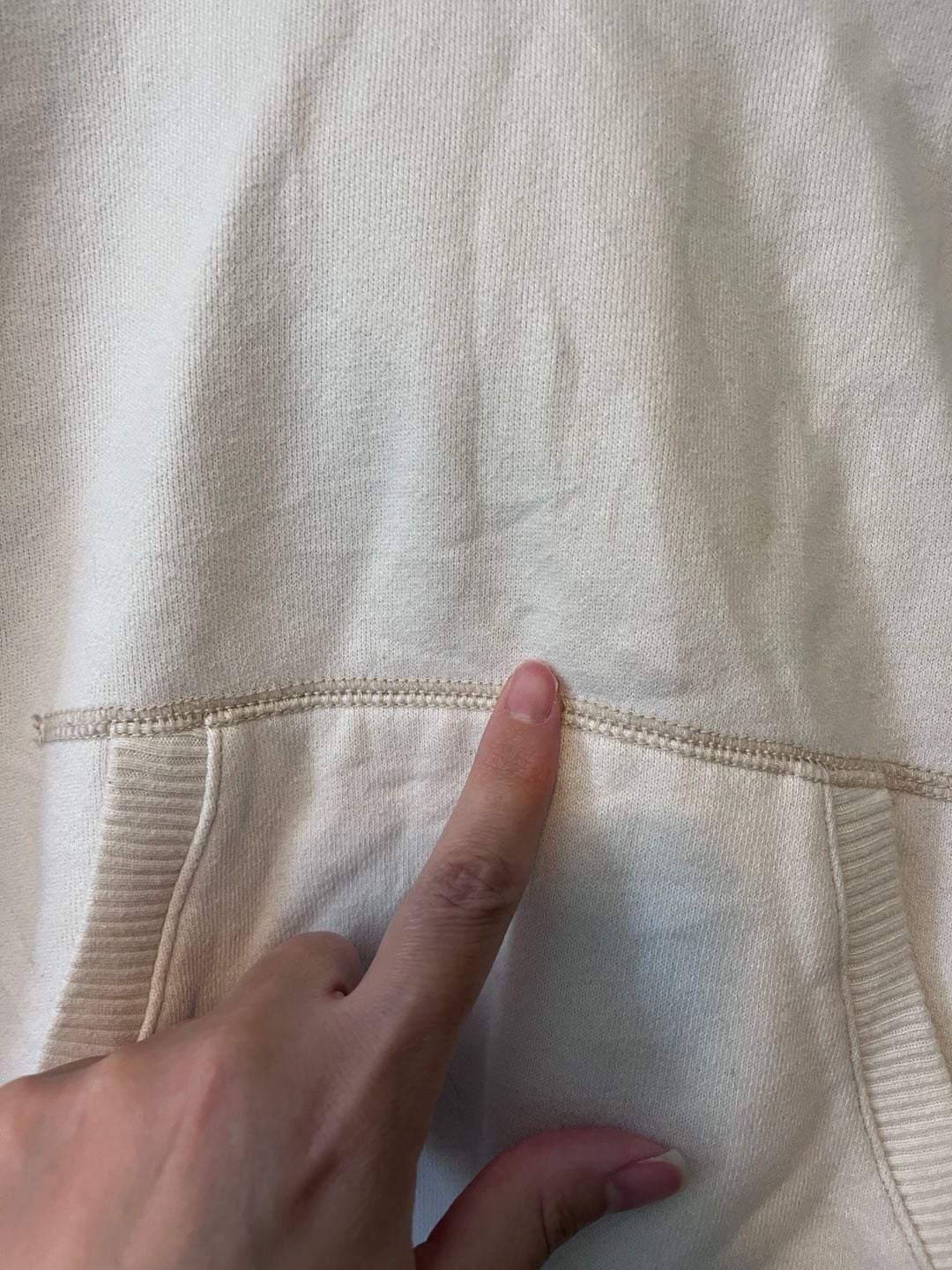 American Eagle Outfitters Hoodie Cream 13