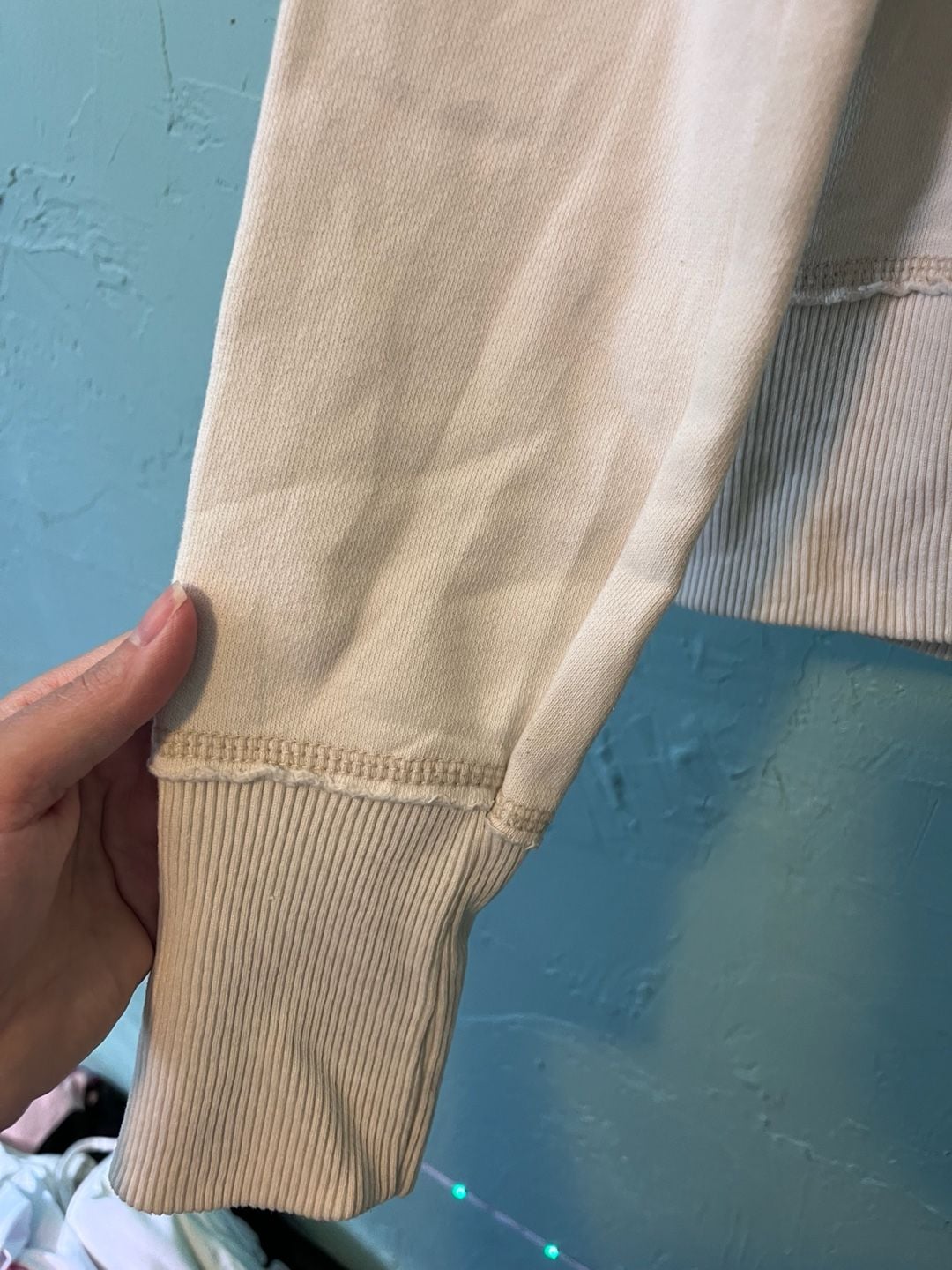 American Eagle Outfitters Hoodie Cream 15