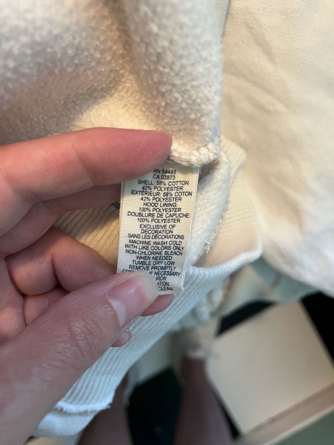 American Eagle Outfitters Hoodie Cream 21