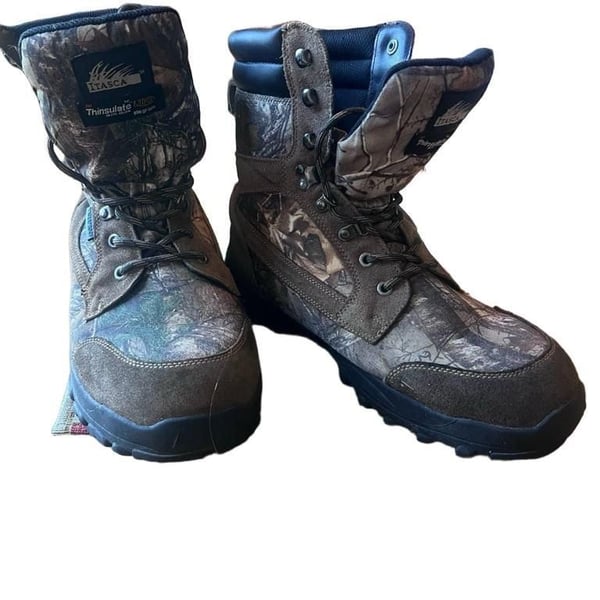 Itasca Big Buck Thinsulate Hunting Boots Size 12 Camo Waterproof