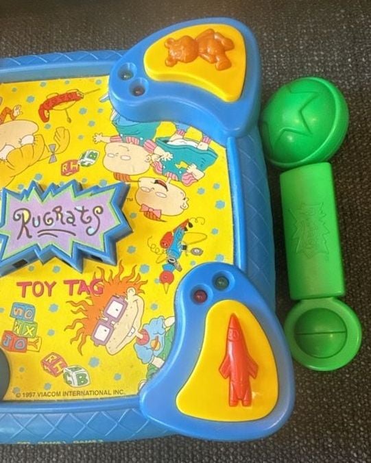 Tiger Electronics Rugrats Toy Tag Electronic Game 1997 Nickelodeon 3