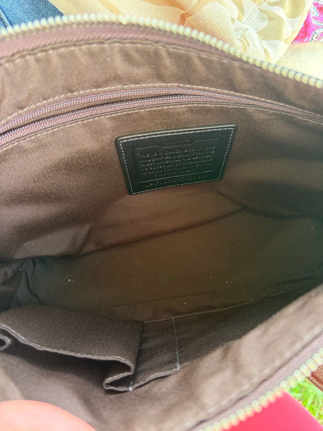 Coach Signature Sufflette Red Shoulder Crossbody Bag 12884 7