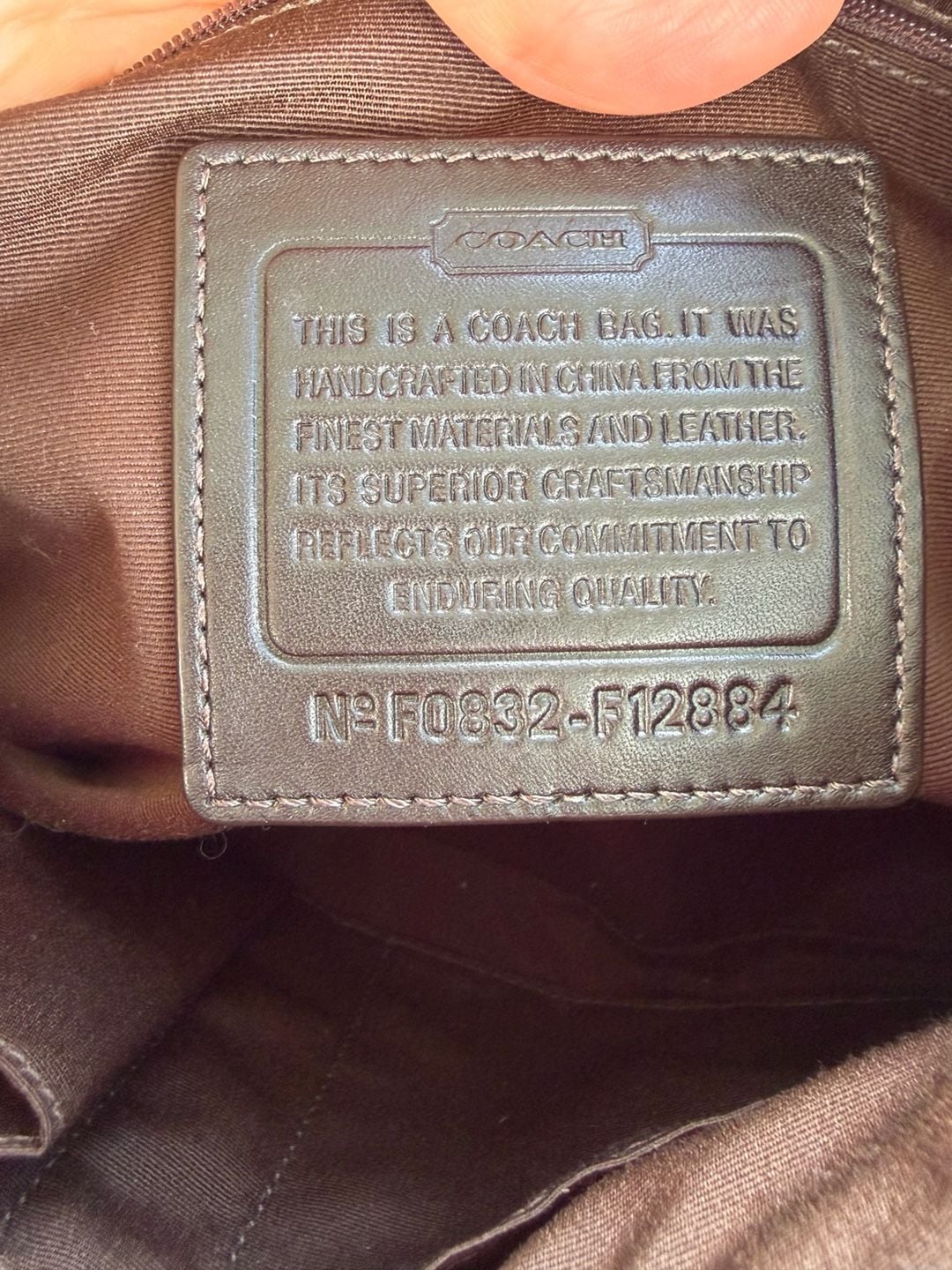 Coach Signature Sufflette Red Shoulder Crossbody Bag 12884 8