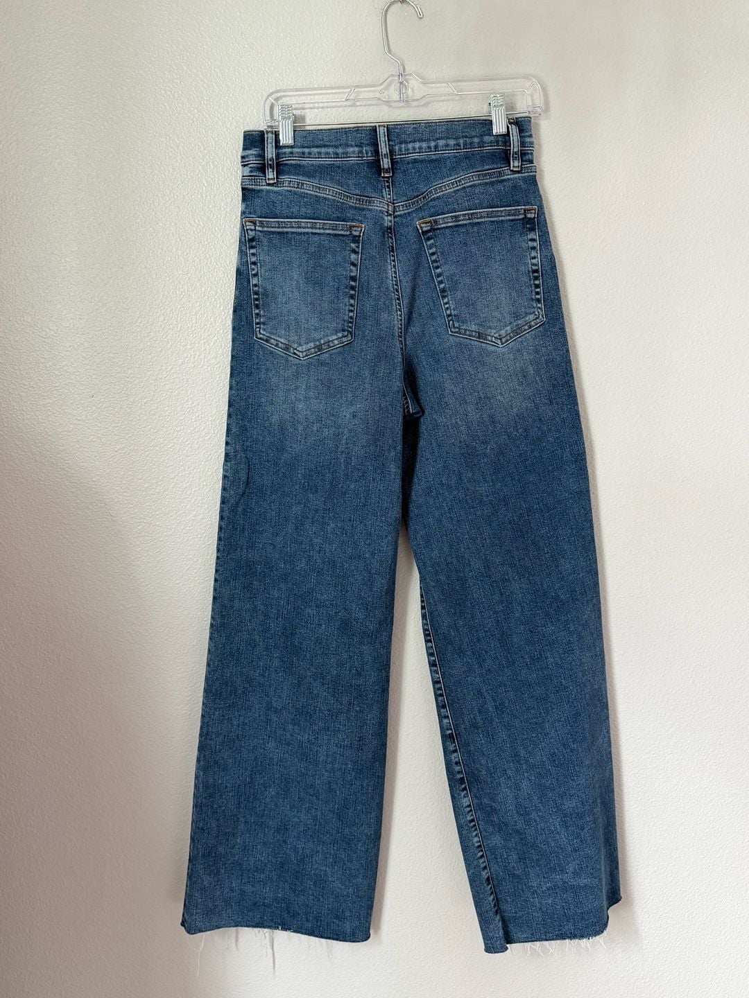FRAME Le Slim Palazzo Size 29 Blue Denim Jeans 3