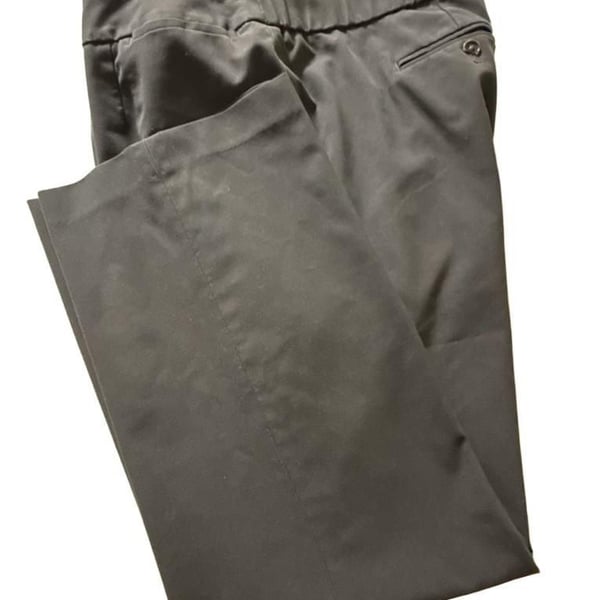 Talbots Heritage Pants Size 18WP Black Career Trousers