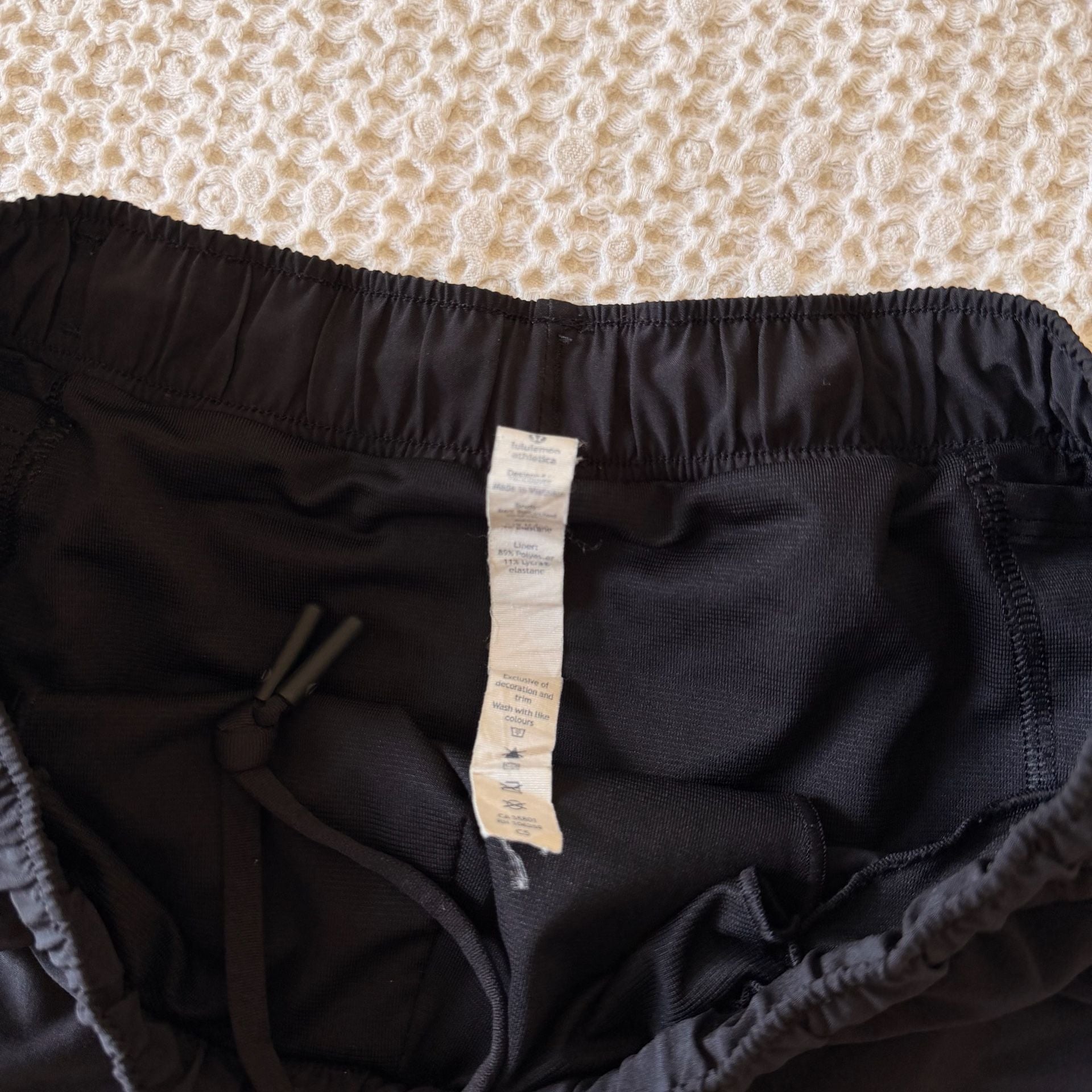 Lululemon Surge Lined Running Short Black 4