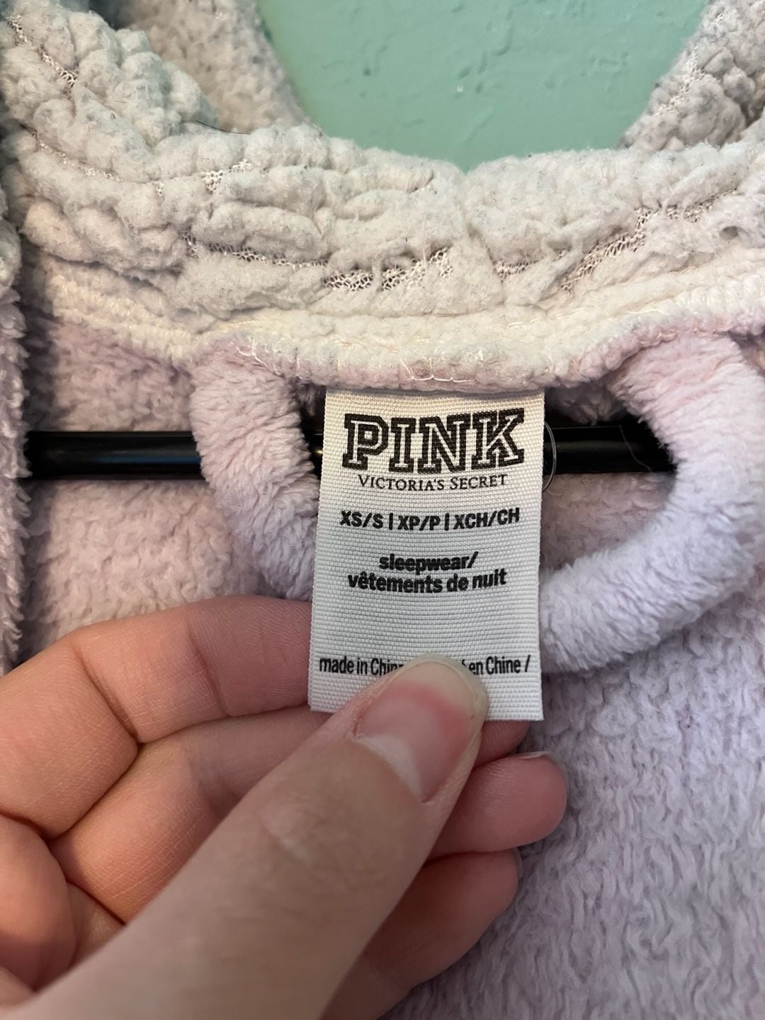 Victoria's Secret Pink Sequin Logo Robe 8