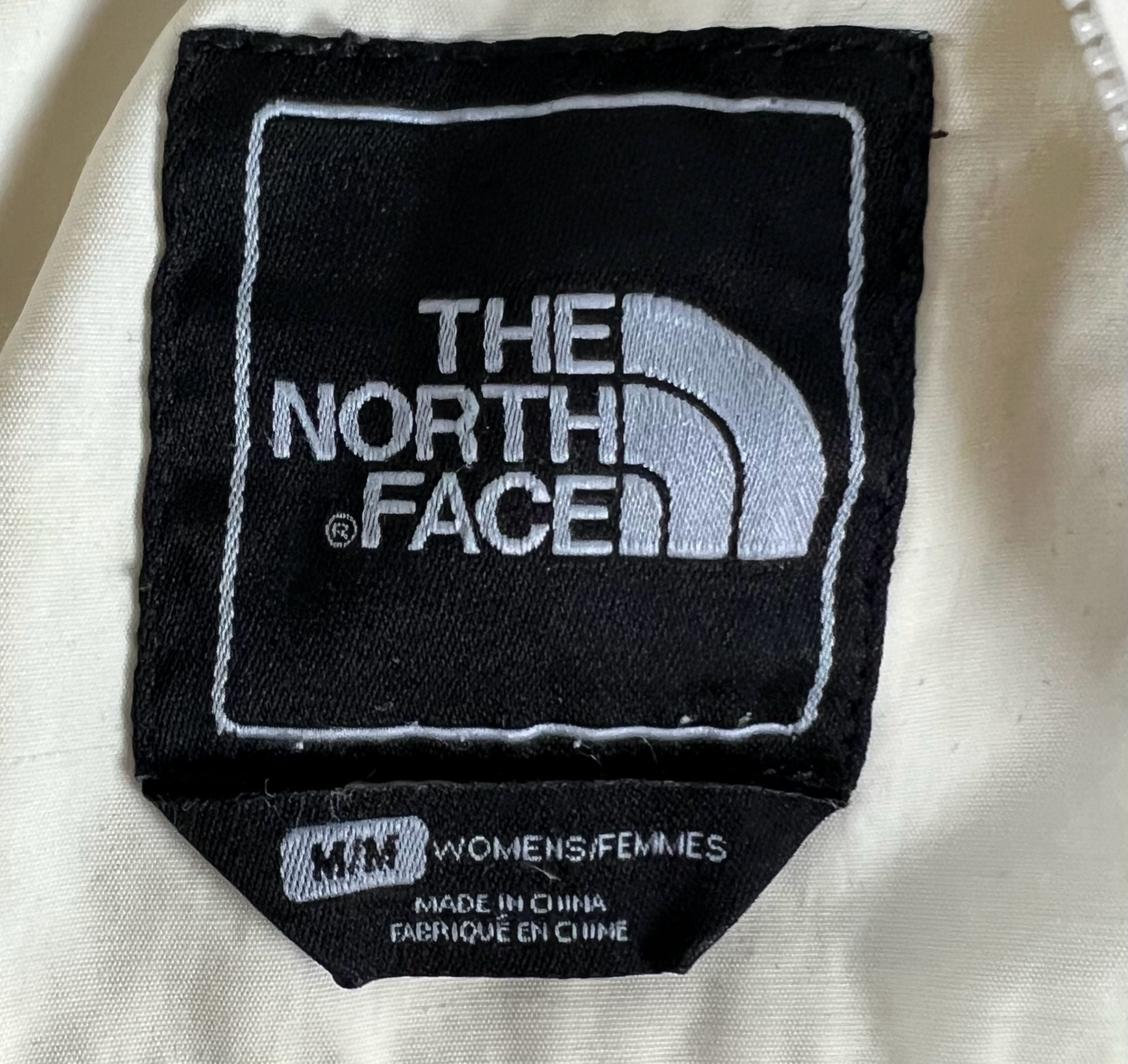 The North Face Hyvent Hooded Rain Jacket Cream White 9