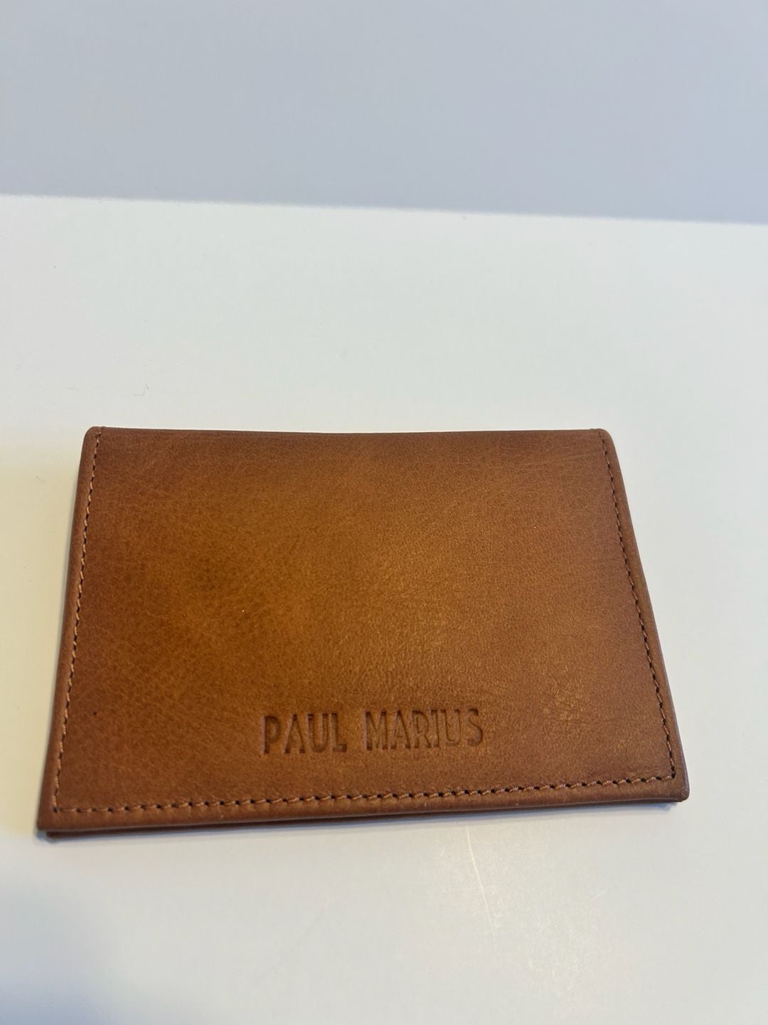 Paul Marius Aldo Card Holder Brown Leather 1