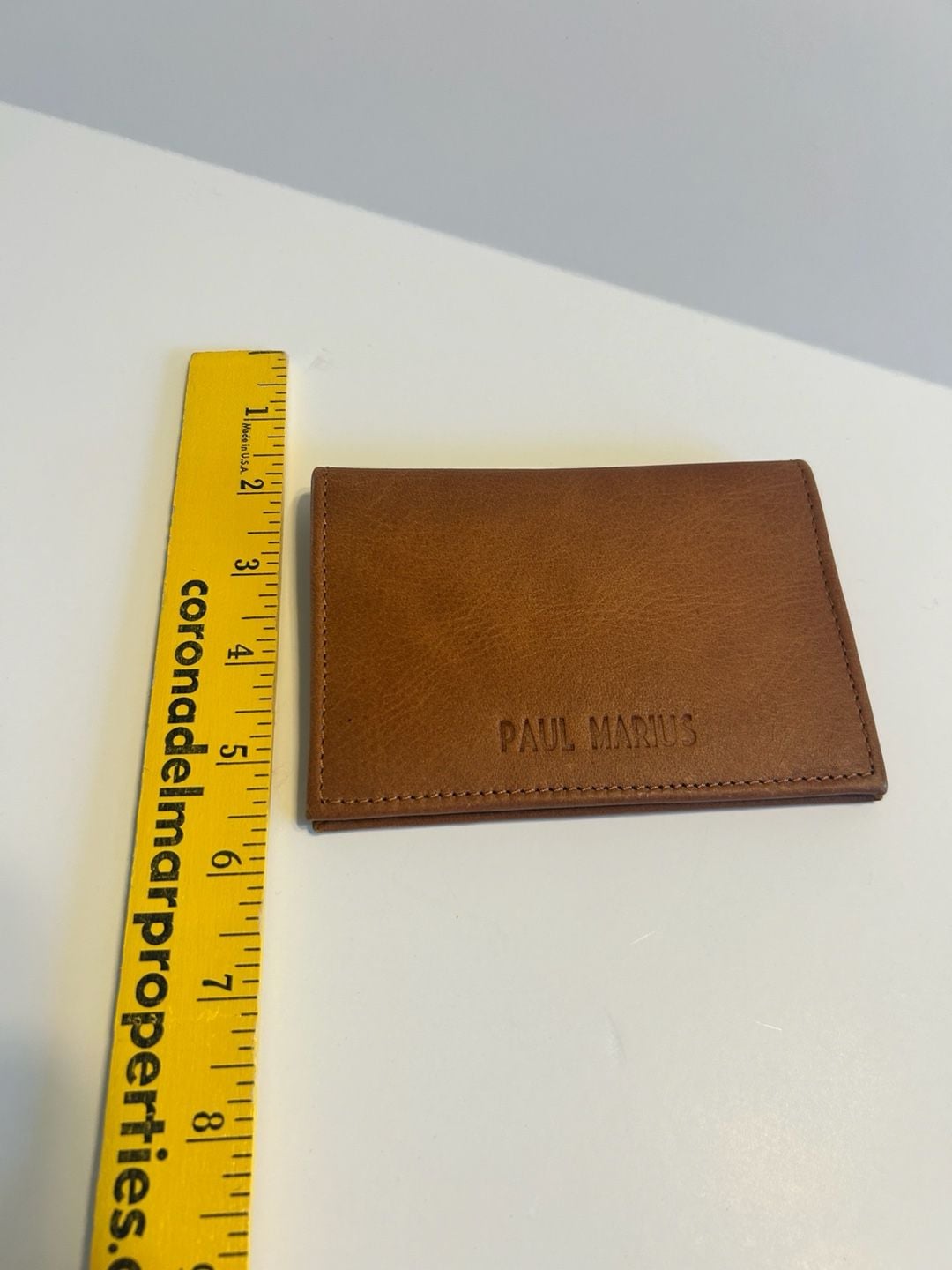 Paul Marius Aldo Card Holder Brown Leather 4
