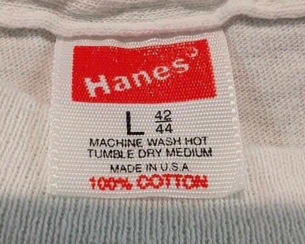 Hanes Crosby Stills & Nash Live It Up T-Shirt Size L Vintage 1990 4