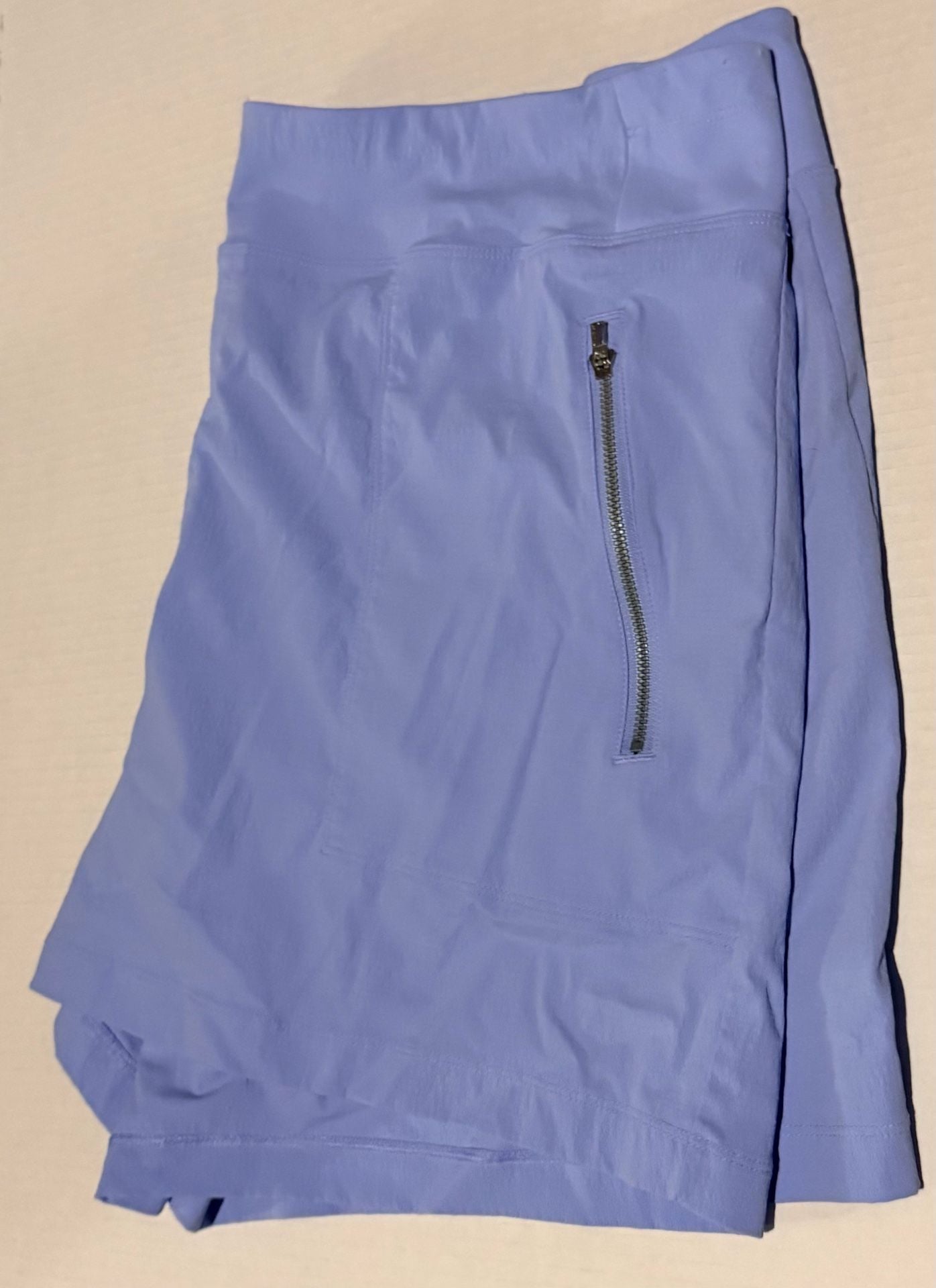 Athleta Brooklyn Shorts Size 18 Blue Periwinkle Athletic Casual 2