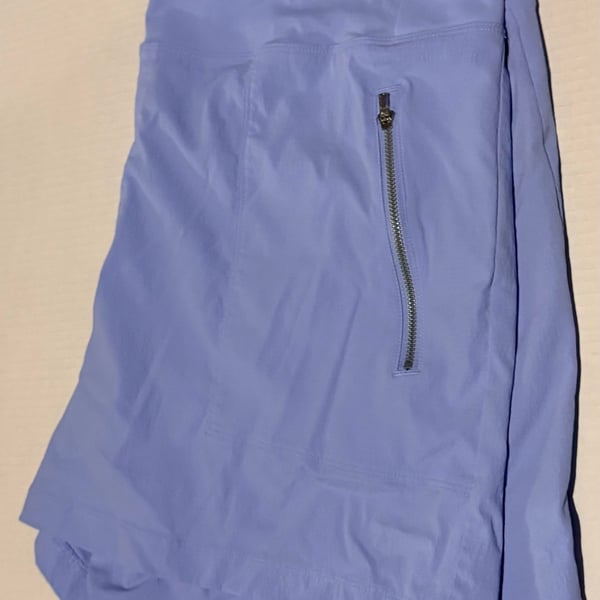 Athleta Brooklyn Shorts Size 18 Blue Periwinkle Athletic Casual