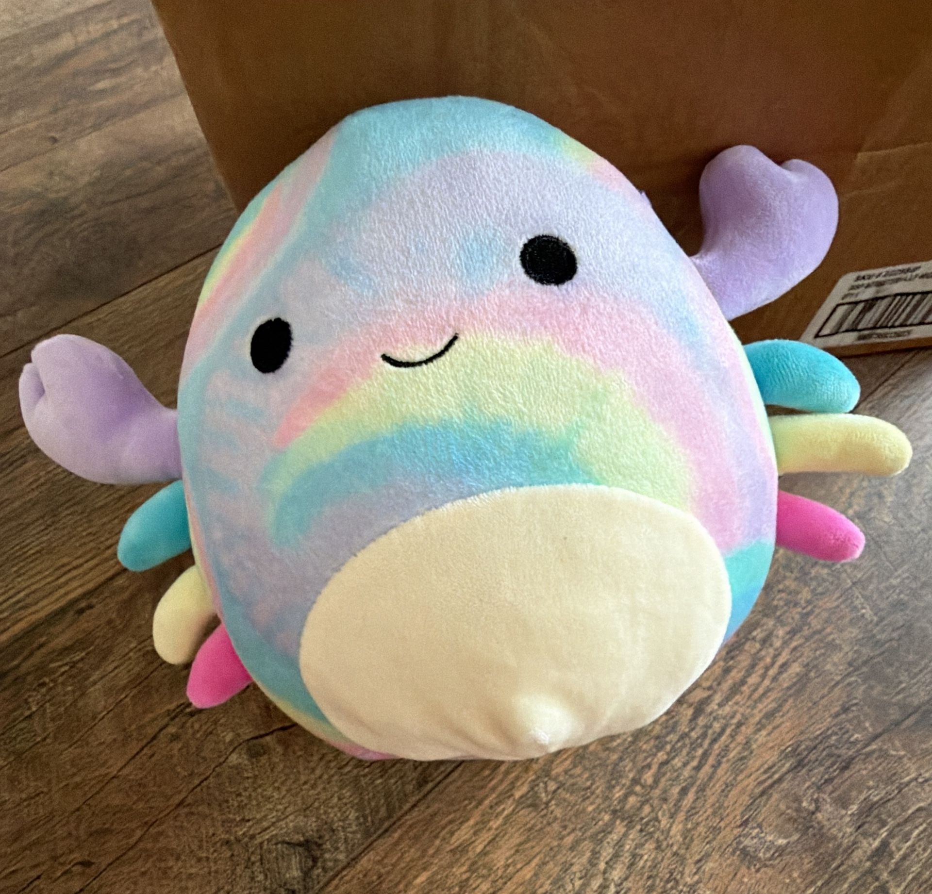 Squishmallows Christabel the Purple Swirl Crab Plush Stuffed Toy 1