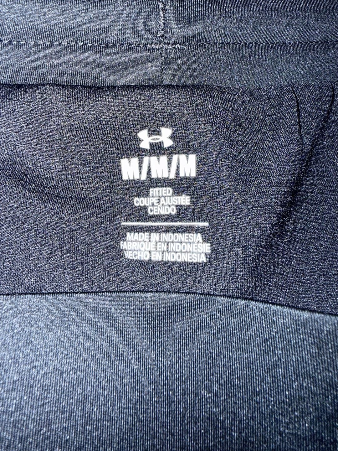 Under Armour Play Up 3.0 Shorts Size MD Blue White Athletic 7