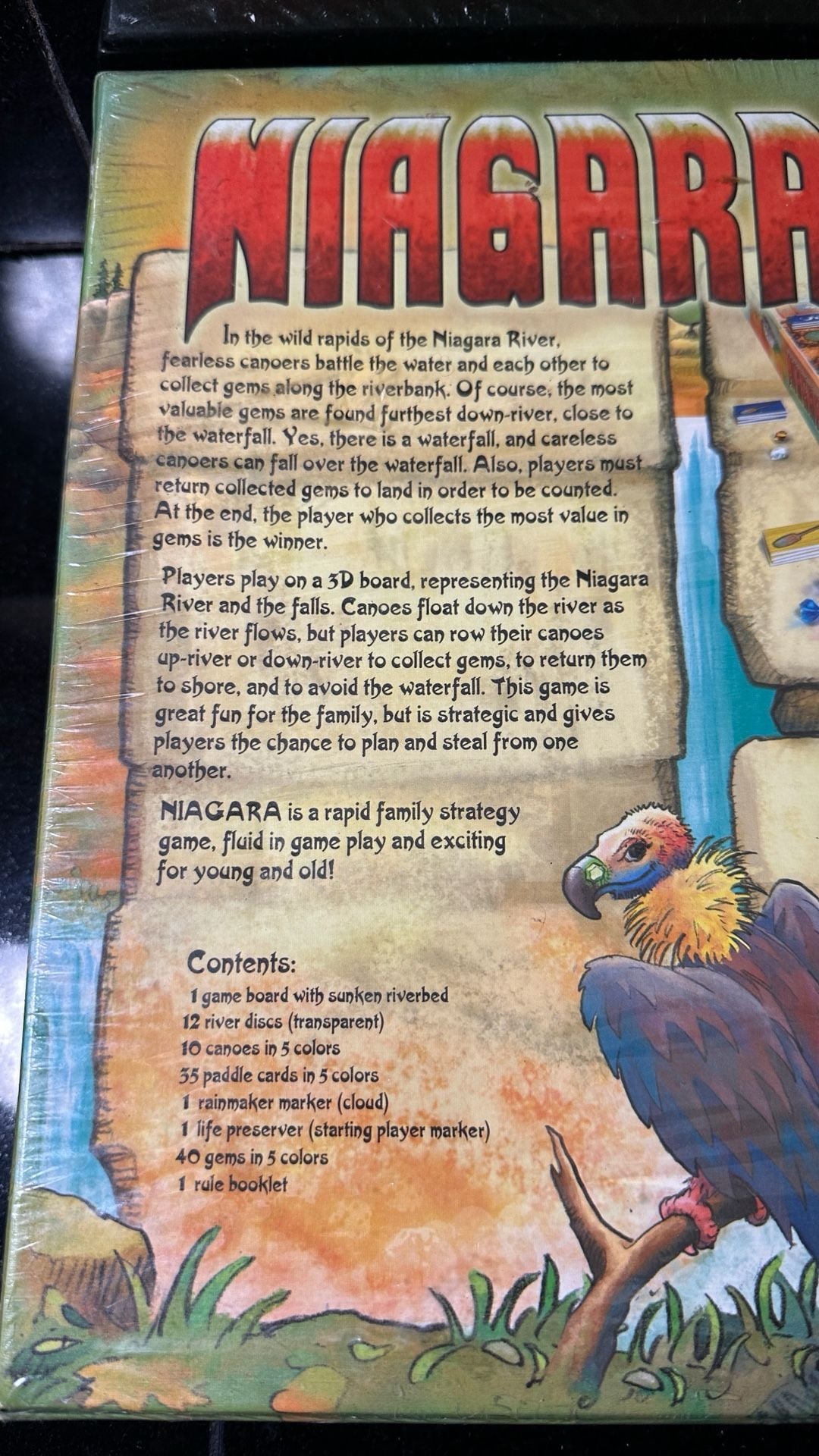 BRAND NEW SEALED Rio Grande Games Niagara Board Game 3