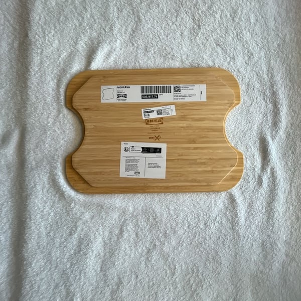 IKEA NORRÅVA Bamboo Lid 14 1/8x10"