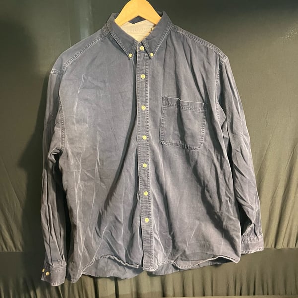 Prides Landing Long Sleeve Button Down Shirt Size XL