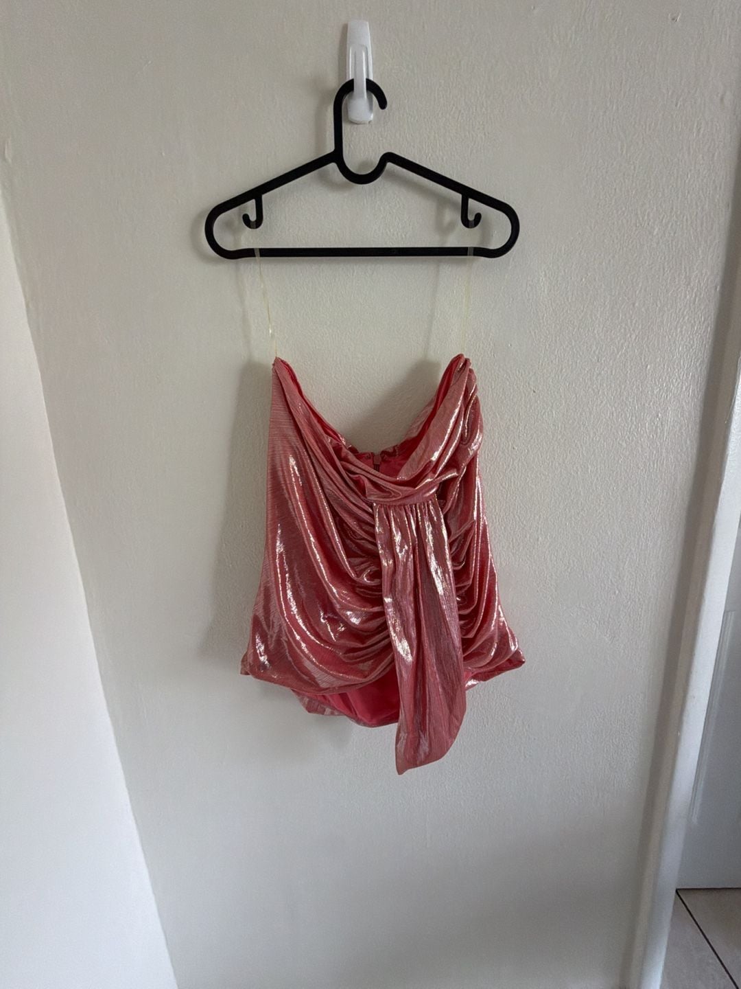 House of CB Metallic Top and Shirt Set Size L+ Pink 1