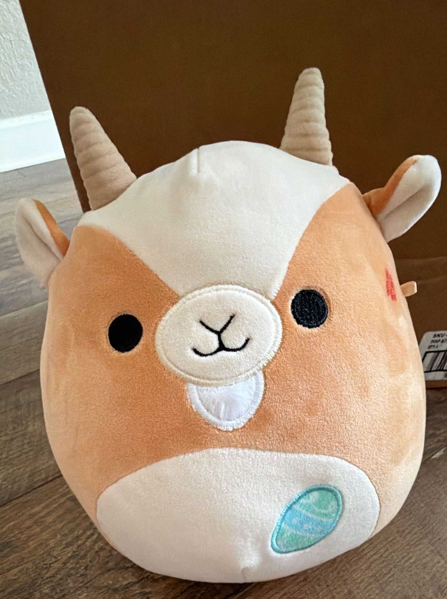 Squishmallows Grant the Tan Goat 8-Inch Easter Plush 1