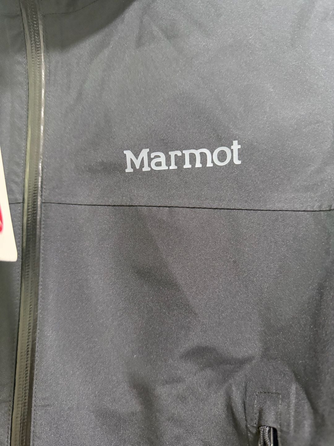 Women Marmot Pertex Shield Rain Jacket Black size small 4