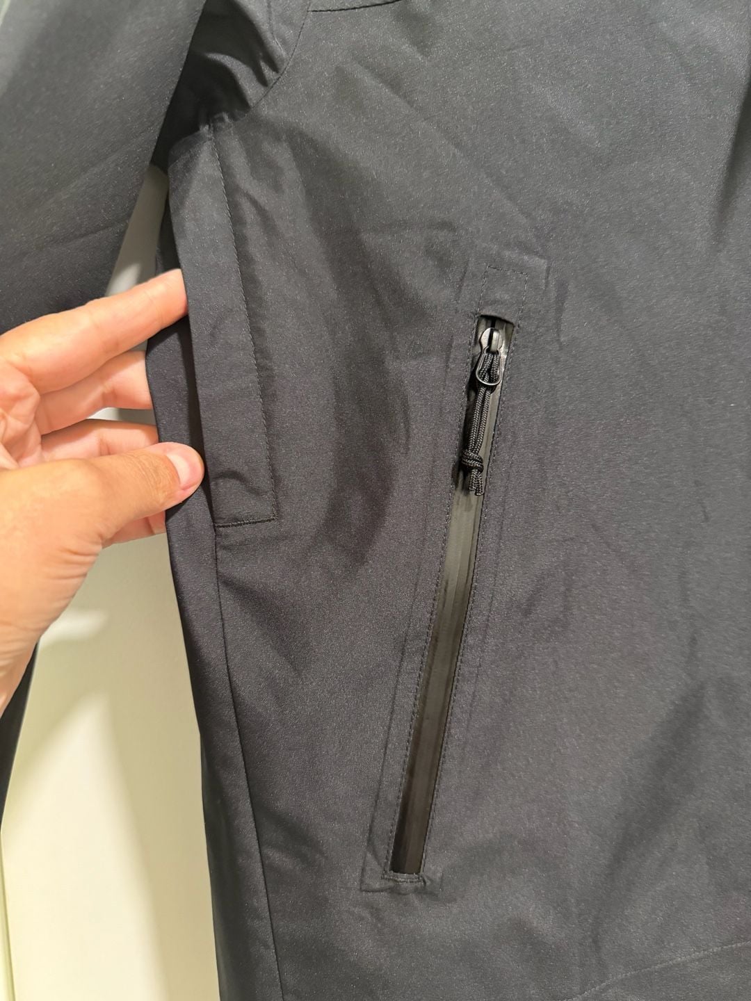 Women Marmot Pertex Shield Rain Jacket Black size small 5