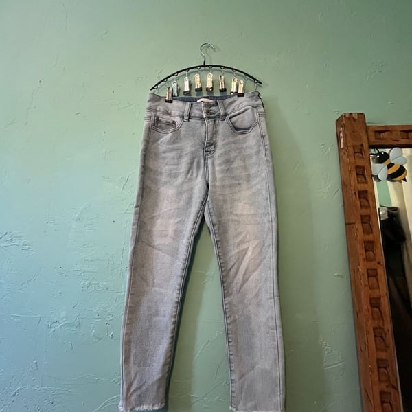 !iT Jeans Kimmie Extreme High Rise Size 6 Gray