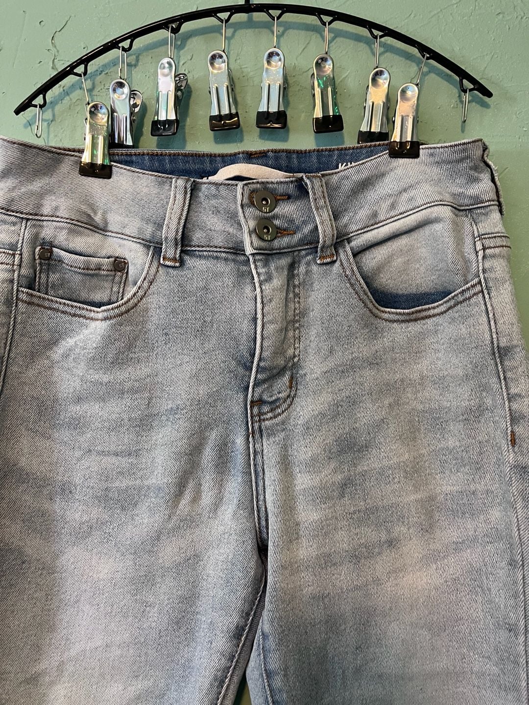 !iT Jeans Kimmie Extreme High Rise Size 6 Gray 4