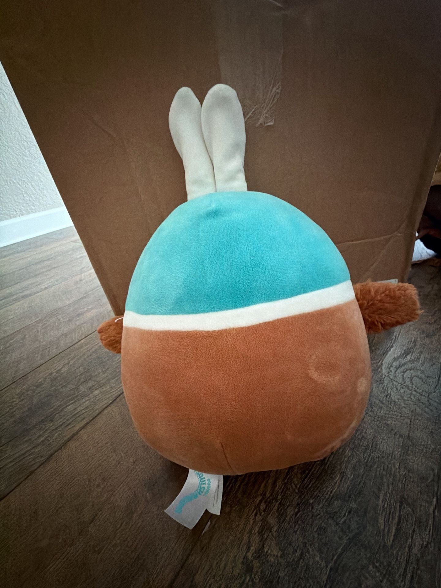 Squishmallows Daksa the Duck with Bunny Ears Plush 2
