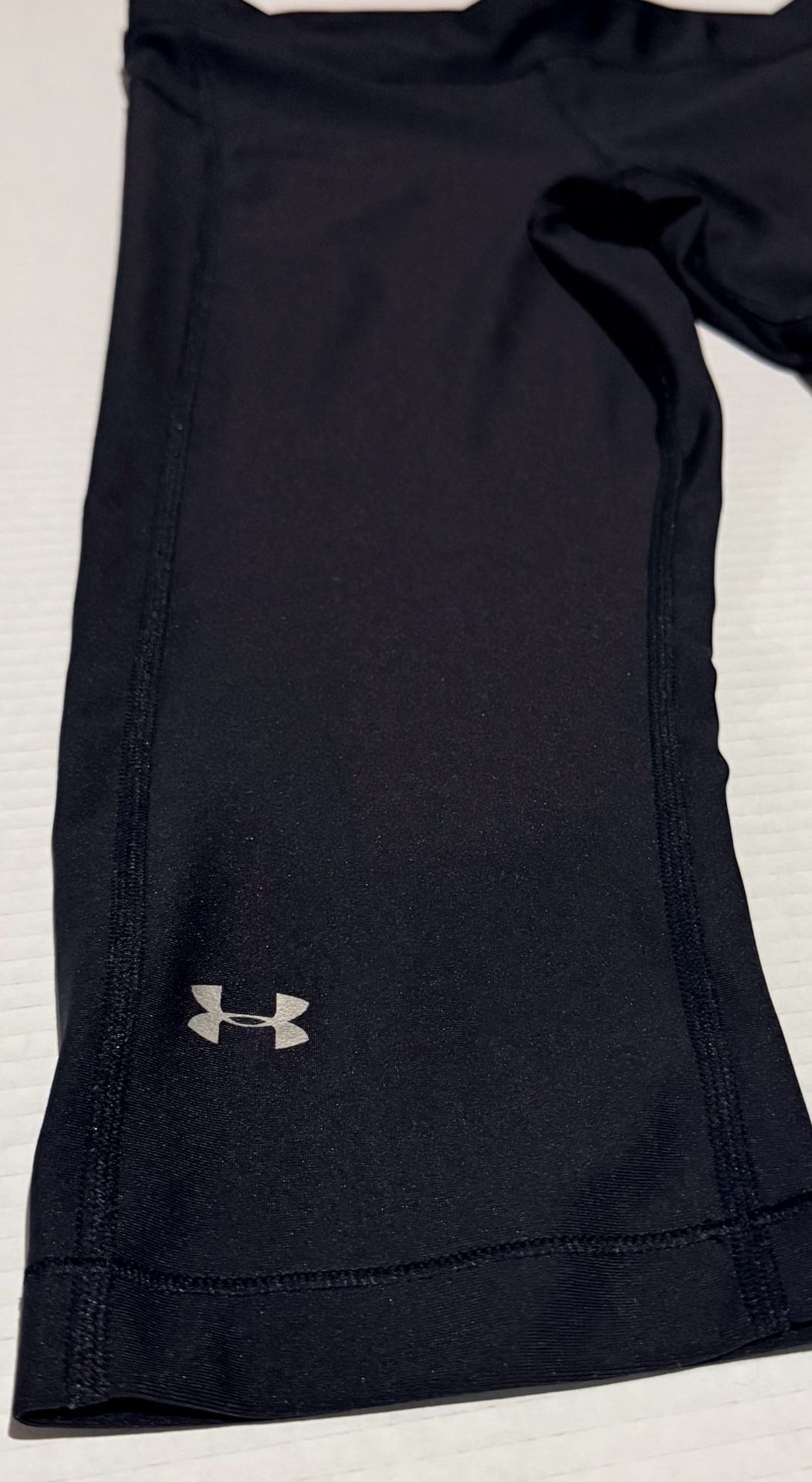 Under Armour HeatGear Compression Capri Leggings Size L Black 3