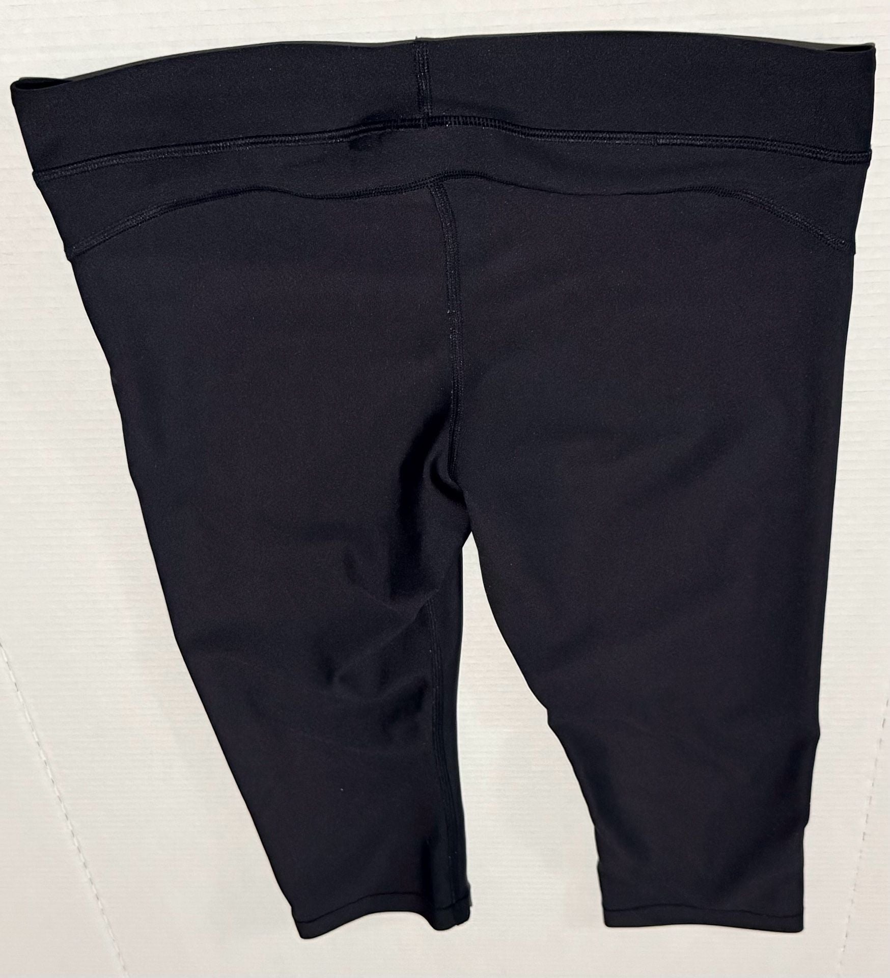 Under Armour HeatGear Compression Capri Leggings Size L Black 4