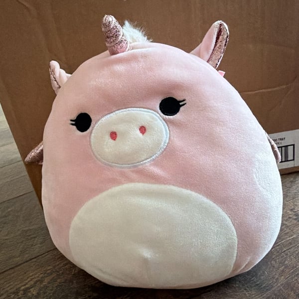 Squishmallows Grecia the Pink Pegasus 8 Inch Plush