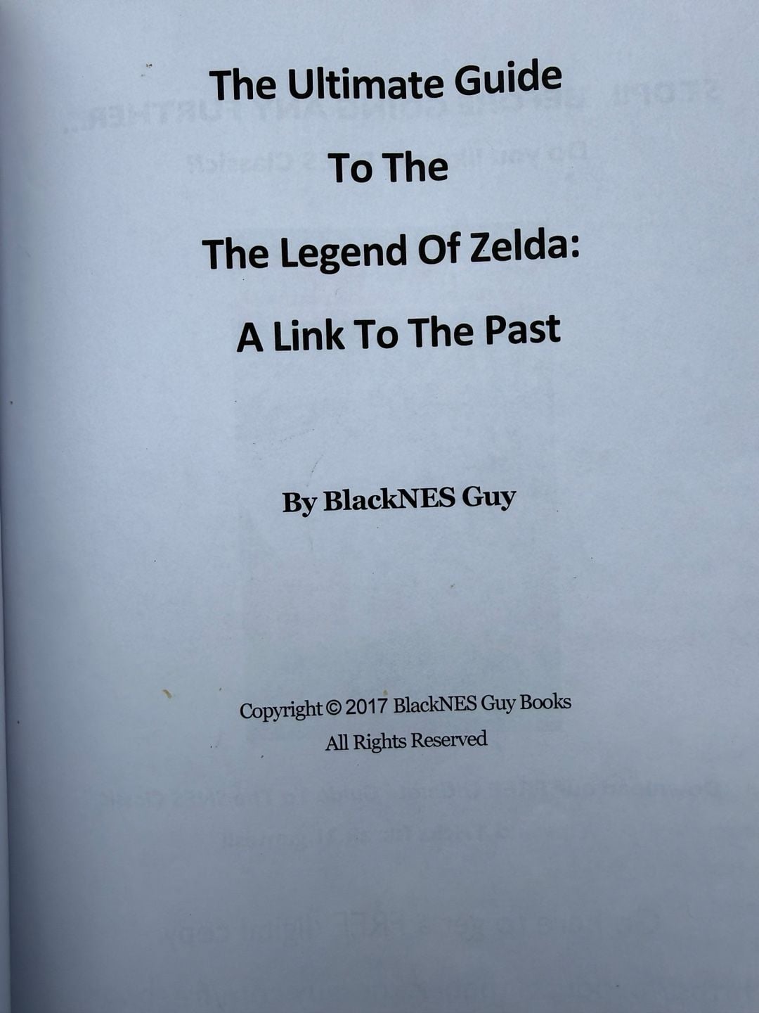 The Ultimate Guide to The Legend of Zelda A Link to the Past Paperback Book 7