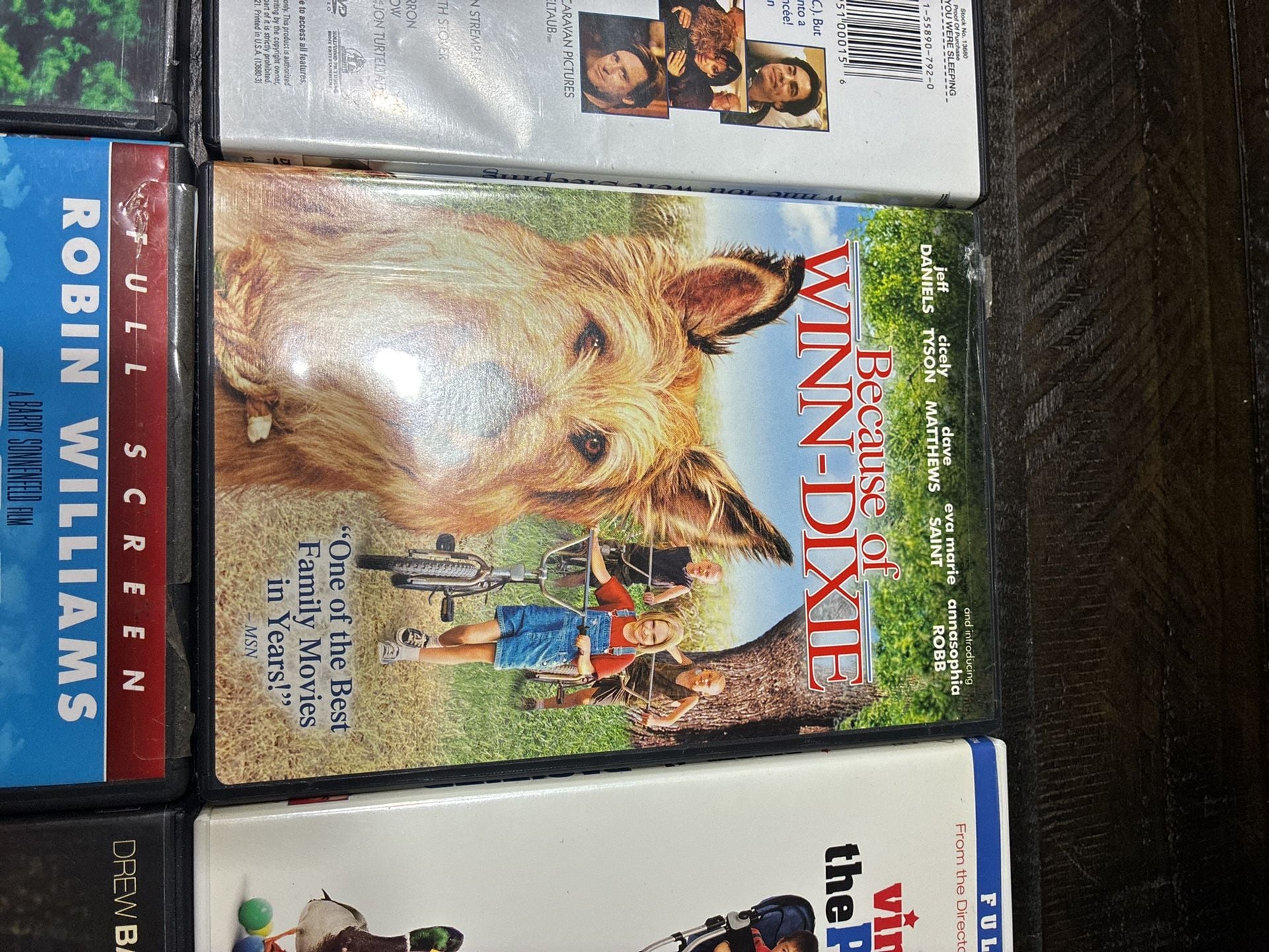 Lot of 8 Family DVDs Movie Collection Lot 4