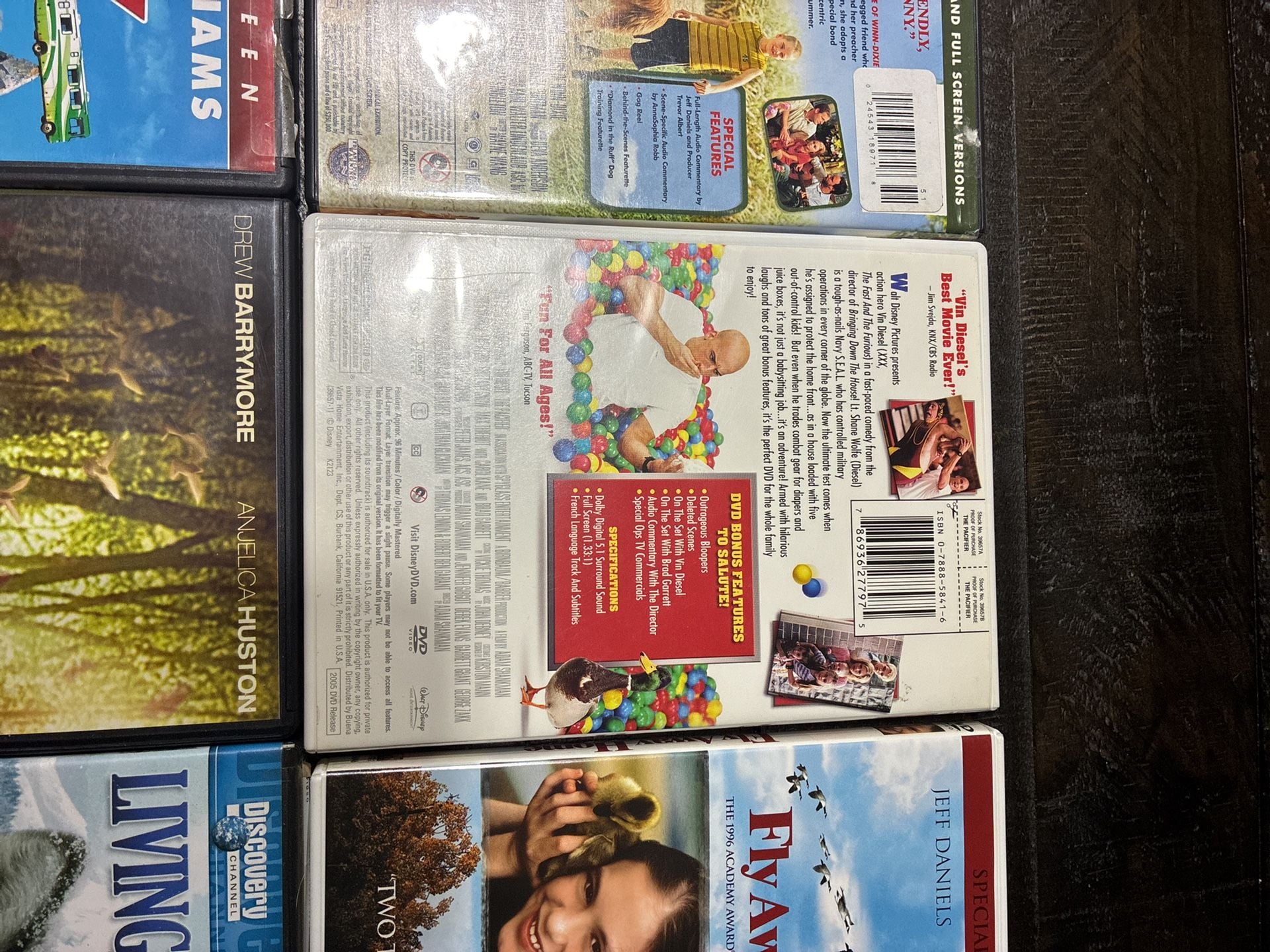 Lot of 8 Family DVDs Movie Collection Lot 7