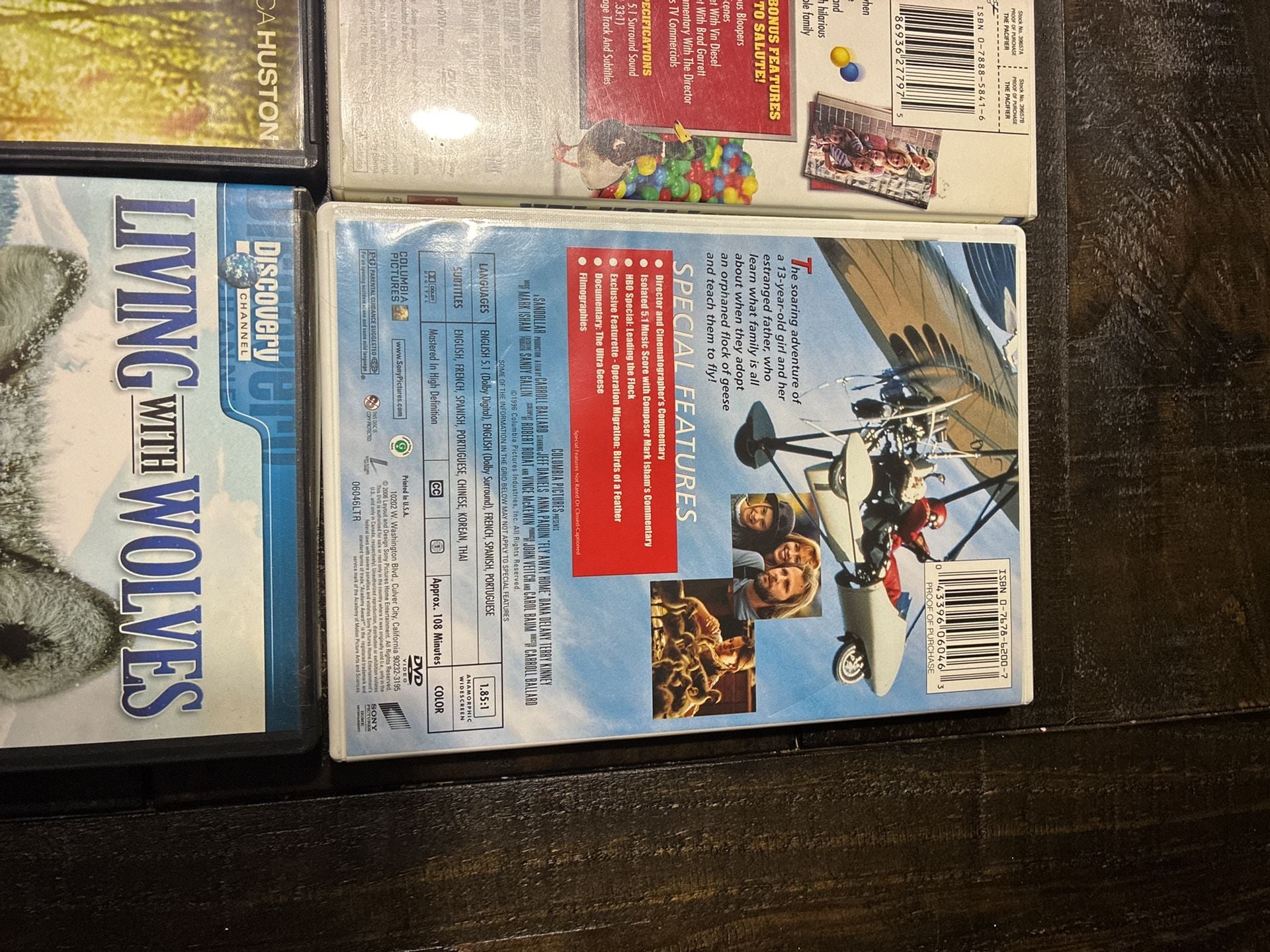 Lot of 8 Family DVDs Movie Collection Lot 9