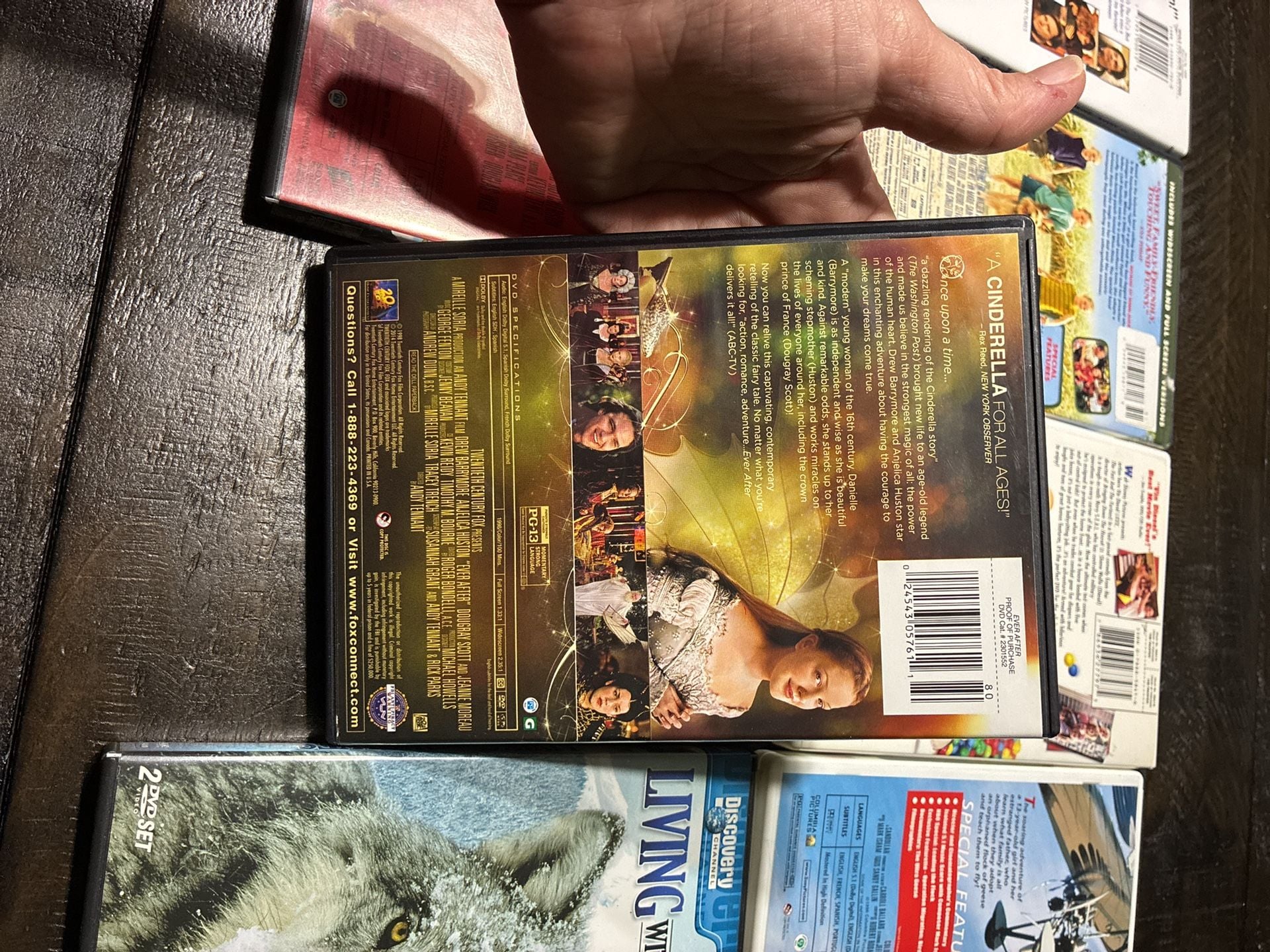 Lot of 8 Family DVDs Movie Collection Lot 15