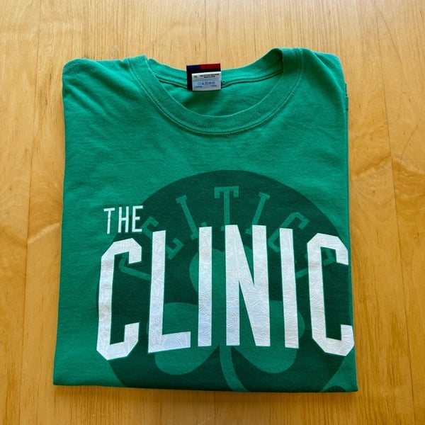 Majestic Boston Celtics Rajon Rondo The Clinic T-Shirt Size XL Green