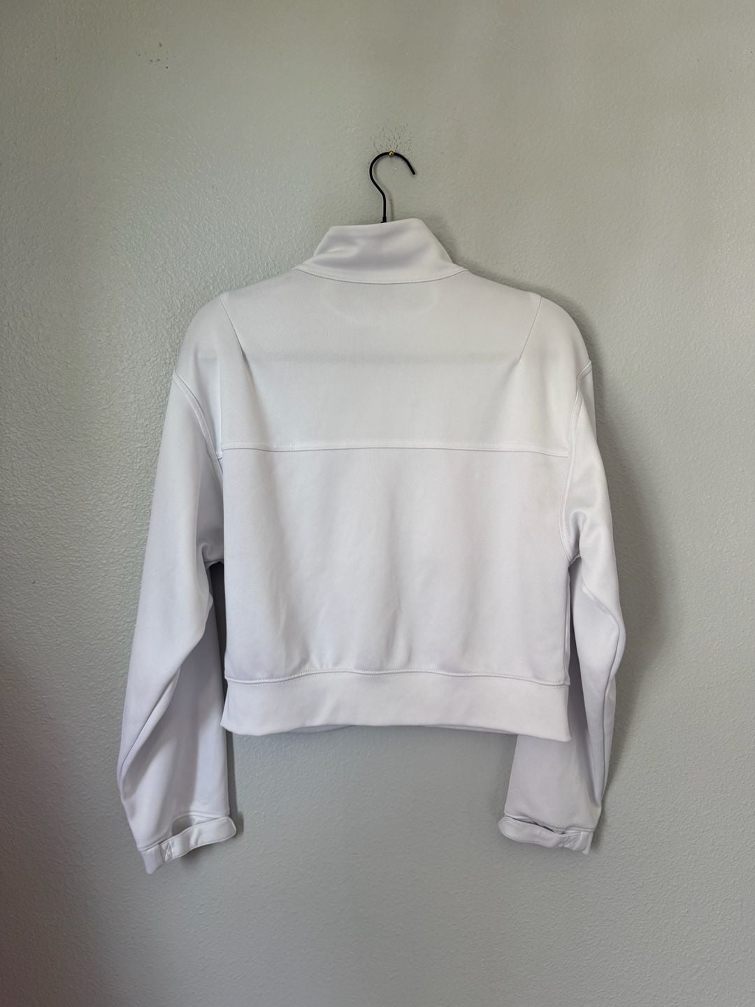 Nike Swoosh Jacket Size XS White Full Zip Track Top 3