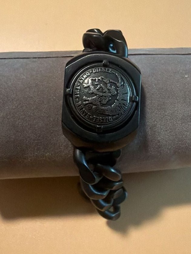 Diesel Black Chain Bracelet Only The Brave 2