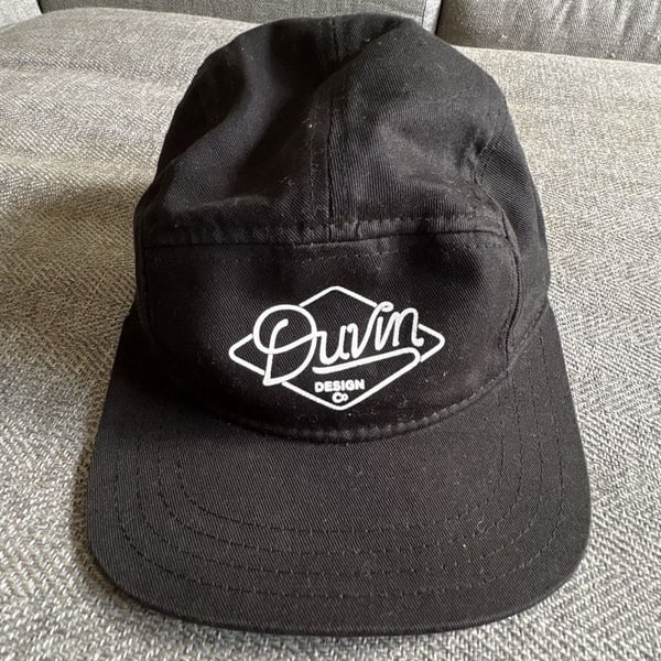 Duvin Design Company Hat Size One Size Black 5-Panel Cap