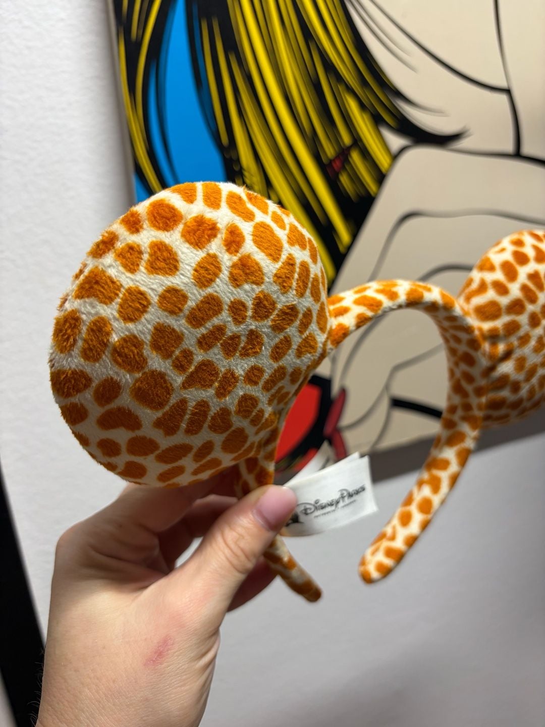 Disney Parks Giraffe Print Mickey Ears Headband Safari Adult 4
