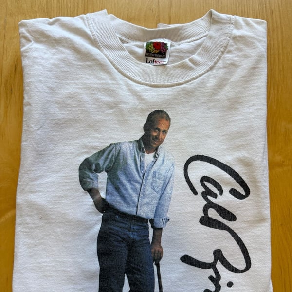 Fruit of the Loom Cal Ripken Jr Sprint Spectrum T-Shirt Size L White