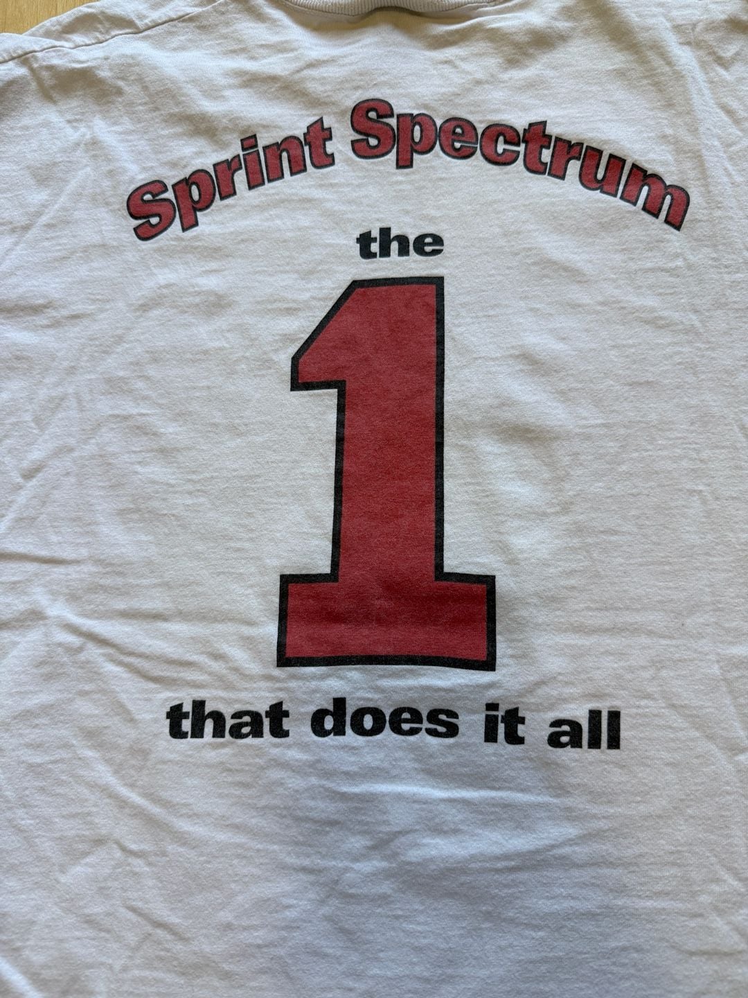 Fruit of the Loom Cal Ripken Jr Sprint Spectrum T-Shirt Size L White 7