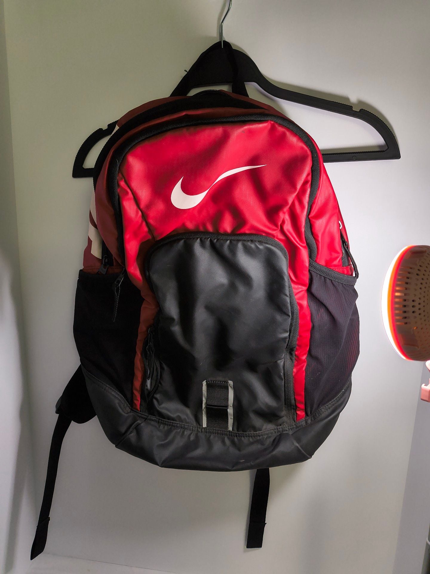 Nike Alpha Rev Backpack Red Black 2